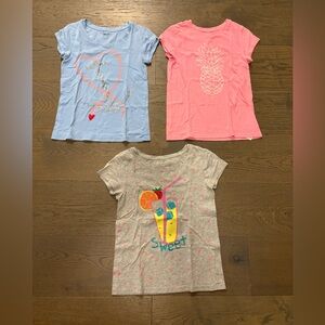 Gap girls spring / summer t shirts sz 10 EUC ret $49 each